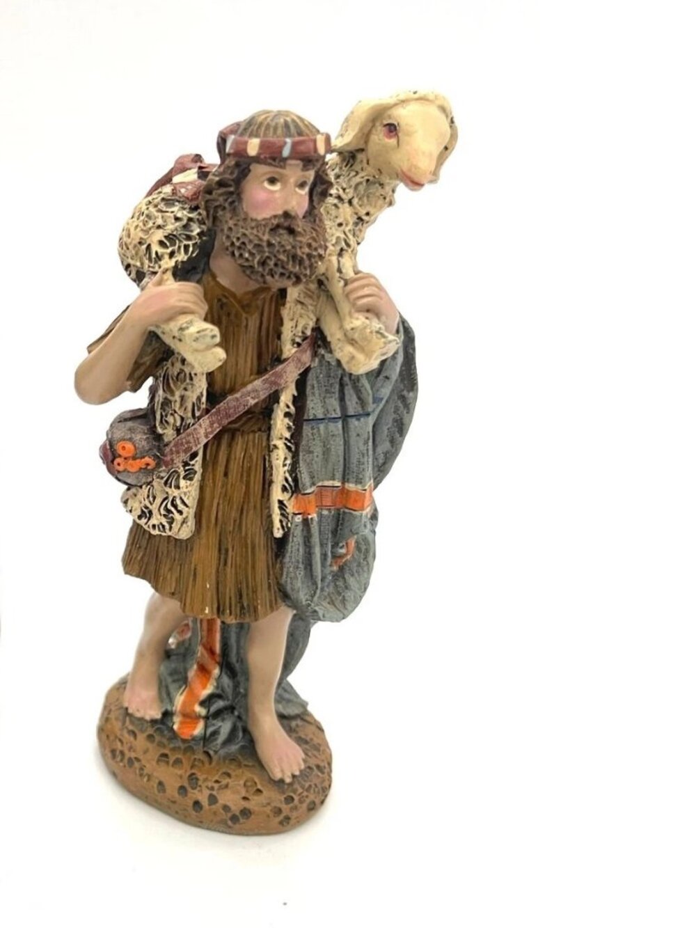 K's Collection Shepard With Sheep Christmas Holiday Nativity Figurine 5" Decor